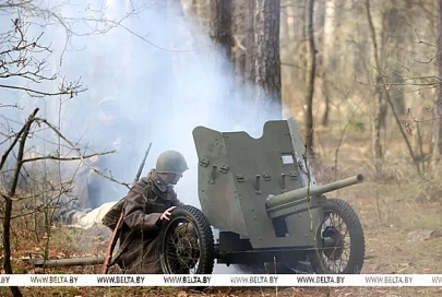 Военно-историческая реконструкция, посвященная Гомельско-Речицкой наступательной операции, прошла в Гомельском районе