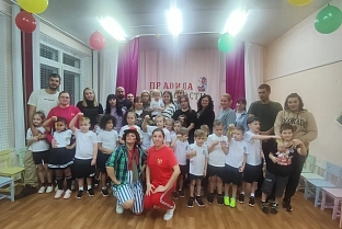 В гомельском детском саду № 94 прошел физкультурный праздник «Правила безопасности»