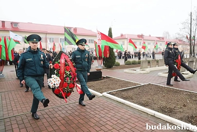 Буда-Кошелевский район отметил 82-ю годовщину со дня освобождения от немецко-фашистских захватчиков