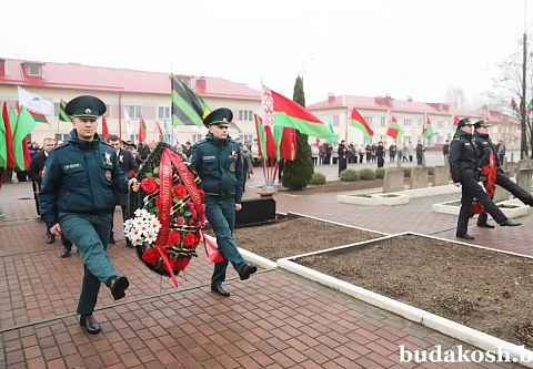 Буда-Кошелевский район отметил 82-ю годовщину со дня освобождения от немецко-фашистских захватчиков