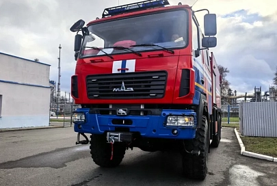 На вооружение пожарного аварийно-спасательного отряда № 4 Мозыря поступит новая автоцистерна
