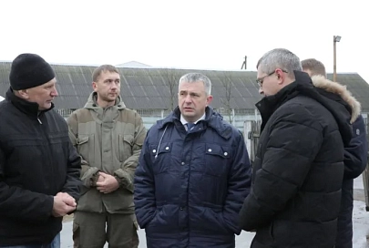 Мониторинг готовности животноводческих объектов к зимне-стойловому периоду провел губернатор Иван Крупко в Жлобинском районе