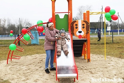 В деревне Уза Буда-Кошелевского района открыли зону активного отдыха «ЗДОРОВЕЙ-ка»