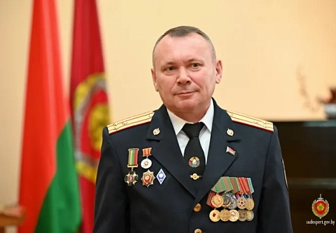 Служение Закону и Отечеству: заместителя начальника управления ГКСЭ по Гомельской области проводили на заслуженный отдых