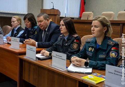 Их жизнь – наша ответственность: в Гомеле на брифинге рассказали, как уберечь детей от опасности в зимний период