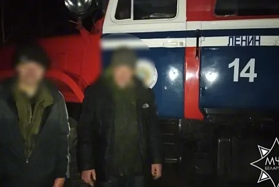 В Житковичском районе спасатели нашли заблудившихся в лесу братьев