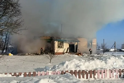 Спасатели ликвидировали пожар в доме культуры в Калинковичском районе