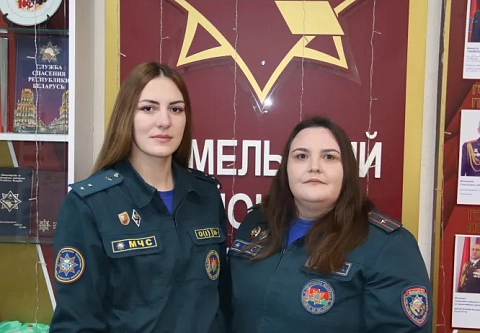 19 января - День спасателя Беларуси. Сестры Рабковы из Гомеля рассказали о пути в профессию