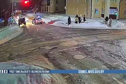 Сотрудники ГАИ и прохожий помогли водителю заглохшего автомобиля в Светлогорске