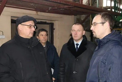 Заместитель председателя Гомельского облисполкома  Андрей Барановский с рабочим визитом посетил Лоевский район