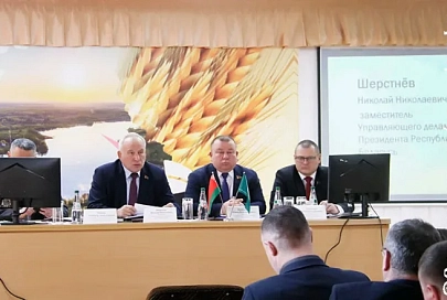 В ОАО «Тихиничи» Рогачевского района стартовал масштабный аграрный семинар