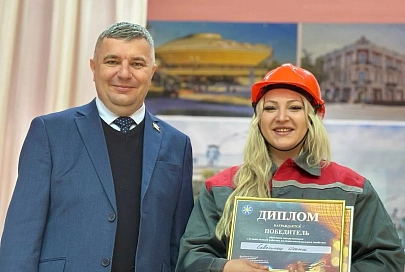 Лучшим молодым работником сферы ЖКХ Гомельщины стала Инесса Северинец из Речицкого района