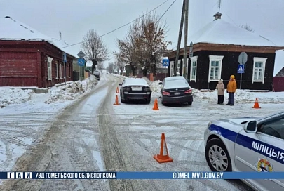 В Речице в результате ДТП пострадала пассажирка такси
