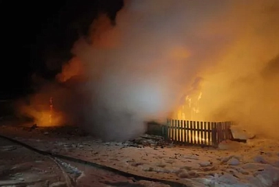 В Жлобинском районе на пожаре спаслись двое детей