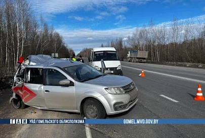 В Житковичском районе в результате ДТП пострадал водитель