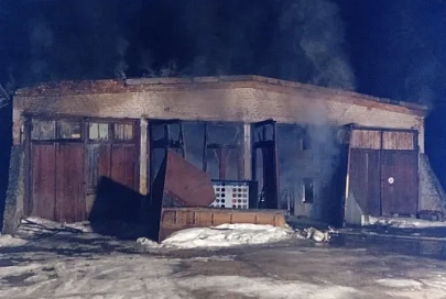 Пожар в Житковичах уничтожил склад с 18 тоннами древесного угля
