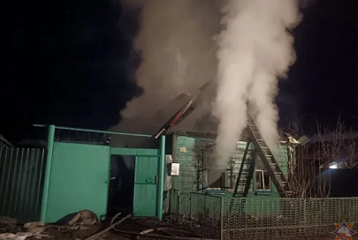 В Гомельском районе на пожаре погиб хозяин дома