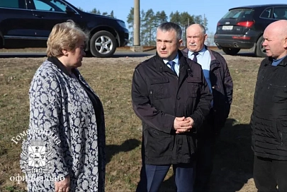 Председатель облисполкома Иван Крупко провел мониторинг хода посевной на Гомельщине