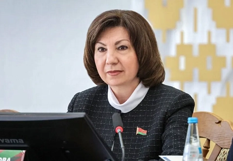 Председатель Совета Республики Наталья Кочанова поздравила белорусов со Светлым Христовым Воскресением