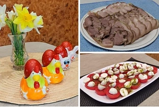 Что приготовить на Пасху из мяса, как покрасить яйца и какой сделать салат 
