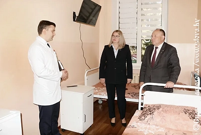 Две палаты повышенной комфортности для ветеранов войн и труда открылись в Рогачевской ЦРБ