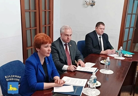 Делегация Гомеля во главе с мэром Владимиром Приваловым с рабочим визитом посещает российскую столицу