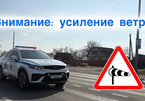 Не закрывайте обзор капюшоном и уберите наушники в сумку: ГАИ напоминает о правилах безопасности во время сильного ветра