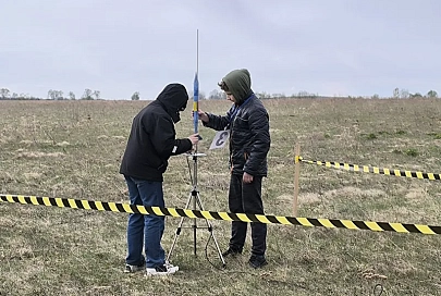 Рогачевский аэродром «Миньков» принимает юных ракетомоделистов Беларуси