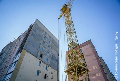 Дом по улице Косарева в Гомеле восстановлен после взрыва газа. Осталось провести капитальный ремонт