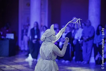"Арт-кола". Ночь музеев прошла во Дворце Румянцевых и Паскевичей
