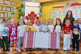День рушника прошел в Ельской центральной библиотеке