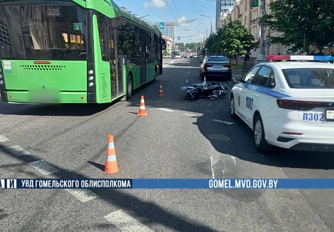 За прошедшие выходные на дорогах Гомельщины пострадали 4 человека