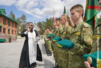 Под надежной охраной: в Брагинском районе открыли новый комплекс погранзаставы "Комарин"