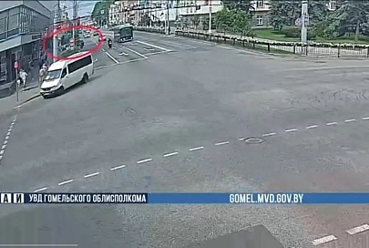 18 базовых за секунду риска: в Гомеле мотоциклиста привлекли к административной ответственности