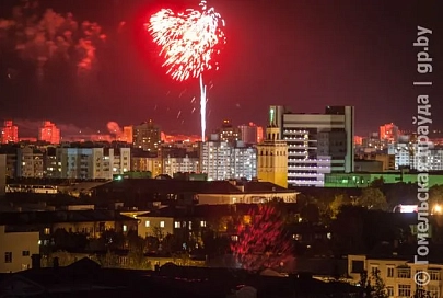 Салют 9 мая Гомель 