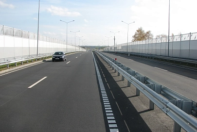 Во вторник торжественно открыли автомобильную дорогу М5 на участке Жлобин — Гомель