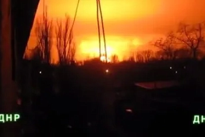 За взрыв химзавода в Донецке никто не взял на себя ответственность