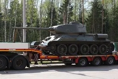 Через Витебскую таможню пытались провезти боевой танк Т-34