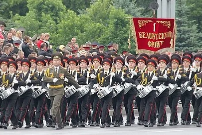 Военный парад в честь 70-летия Победы в Минске. Полная видеоверсия