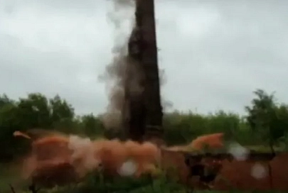 Мирный взрыв в Добрушском районе