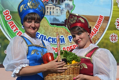 Фестиваль-эстафета шагает по району: встречает Красненский сельсовет