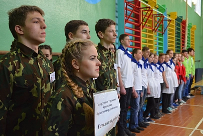 Первый слет юных друзей милиции прошел в Гомельском районе на базе Красненской школы