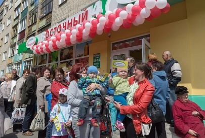 В Гомеле открылся еще один магазин ОАО "Комбинат "Восток"