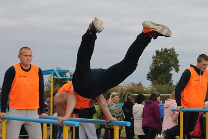 В Уваровичах открылся спортивный городок SPORT CITY