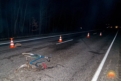 В Светлогорском районе велосипедист столкнулся с автобусом, а после попал под колеса микроавтобуса