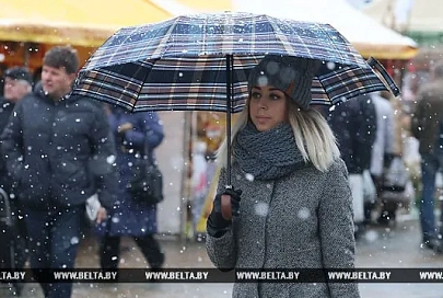 Мокрый снег и дождь ожидаются в Беларуси 9 марта
