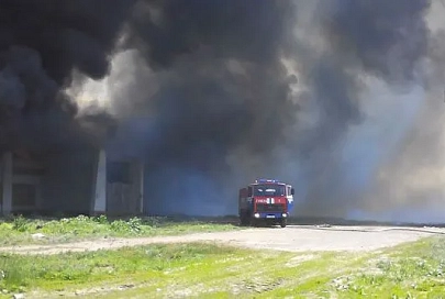 Пилорама горела в Гомельском районе