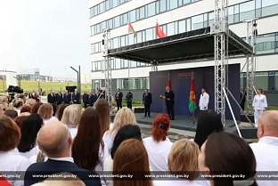 Президент Беларуси Александр Лукашенко открыл Гродненскую областную клиническую больницу