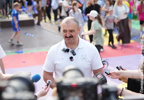 Гомельская область первая в спорте в республике. Виктор Лукашенко – о «Вытоках» в Светлогорске и выборе города для фестиваля