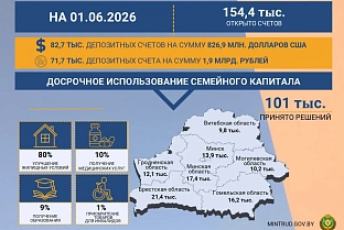 Сколько депозитных счетов открыто многодетным семьям и на что тратится семейный капитал, рассказали в Минтруда